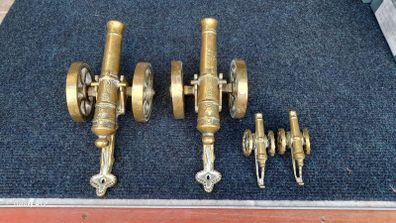 Vintage Brass Cannons...X 4