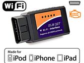 WIFI WLAN Wireless OBD2 OBDII LM327 Car Diagnostic Scanner Adapter Reader for iPhone 4S / 5 / 5S iPad 2 / 3 / 4 iPad mini iOS PC