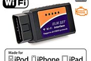 WIFI WLAN Wireless OBD2 OBDII LM327 Car Diagnostic Scanner Adapter Reader for iPhone 4S / 5 / 5S iPad 2 / 3 / 4 iPad mini iOS PC