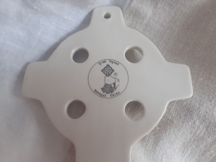 Donegal Fine Parian China Celtic Font