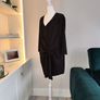 Ladies Black Tunic Buckle Top from Evans. Size UK 20 / EU 48. Image 9