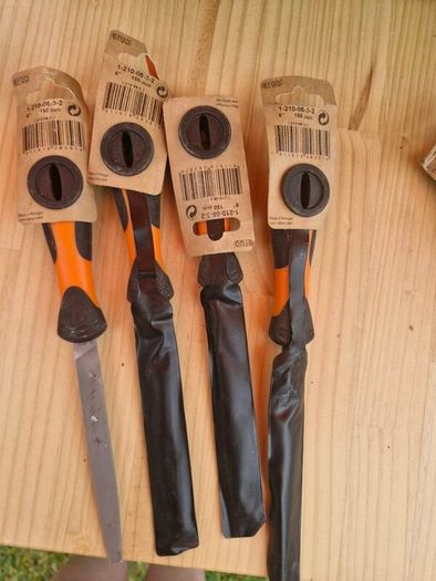 Bahco Ergo Hand File Set 9 x 200mm