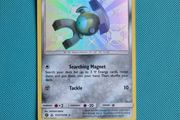 Magnemite Pokemon Card from Hidden Fates Shiny Vault (SV27/SV94)