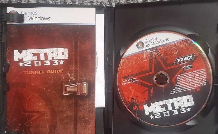 Metro 2033 PC DVD  Complete in Box Collector's Item and Display Only