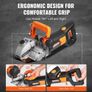 Electric Wall Chaser, Wall Groove Cutting Machine 133mm, Groove Cutting Machine Depth 42mm, Wall Slotting Machine 2500W, Wall Cutting Cutter Machine with Water Pump Image 5