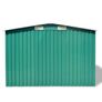 Garden Storage Shed Green Image 4