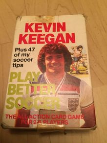 1980's Kevin Keegan Card Games
