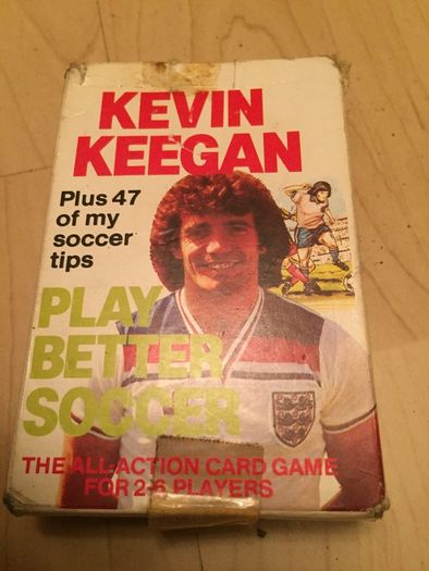 1980's Kevin Keegan Card Games