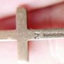 Vintage Solid 9ct Yellow Gold 375 Crucifix Cross Pendant 1,3g Image 7