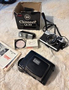 Canon Canonet QL19 35mm Rangefinder Camera Kit