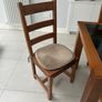 Dining Table and 6 matching chairs for sale Image 6