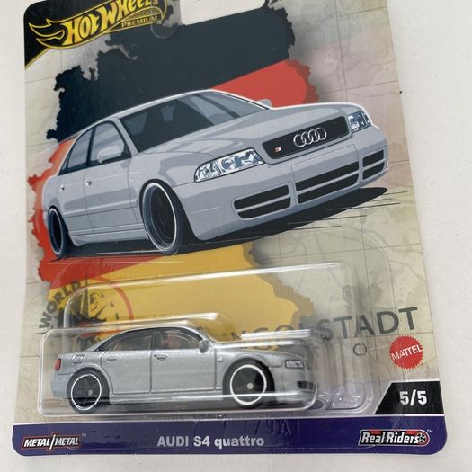 Toyota Supra, Audi S4 Quattro,, Nissan Prince Skyline GT, Honda Civic, Mazda RX-3 - Collectors Set - Premium Hot wheels