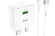 Micro USB HOCO C92b Single Port Qc3.0 Fast Charger Set Suitable For Android Micro USB Mobile Phone Charging Set