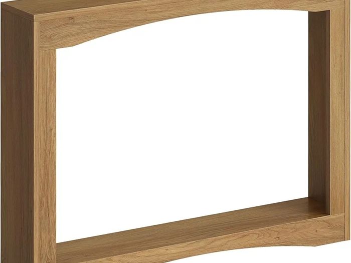 Narrow Console Table, 15 cm Thin Entryway Table, Behind Couch Table for Small Spaces, Small Farmhouse Hallway Table, for Living Room, Hallway, Foyer, Light Walnut