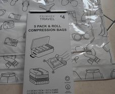 Primark Compression bags for travel