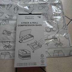 Primark Compression bags for travel
