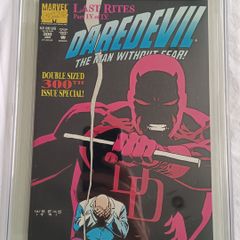 Daredevil Issue 300 CBCS / CGC 9.8 Certified Graded Comic Framed  DC Marvel