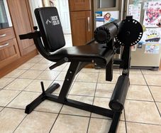 Gym Leg Extension And Leg Curl Machine For Quads And Hamstrings!!