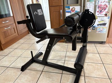 Gym Leg Extension And Leg Curl Machine For Quads And Hamstrings!!