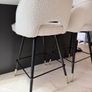 Eichholtz boucle counter stools Image 6