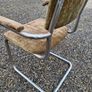 Vintage Bauhaus, modernist chrome chair Image 6