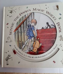 Winnie the pooh hardback magic wheel book