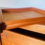 Solid Teak Mid Century Office Credenza/Sideboard high quality Image 8