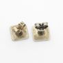 925 Silver Sunburst Stud Earrings Image 3
