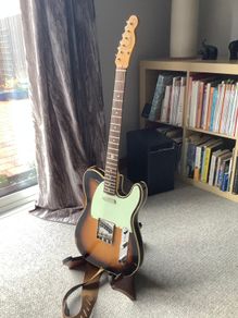 Nick Oswald Handmade Tele. (John Frusciante) Reliced by Oswald