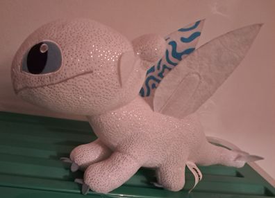 How to train your dragon light fury teddy
