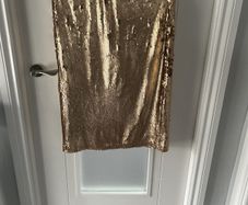 F&F Gold Pencil Skirt Size 16