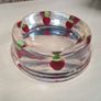 Designer Resin dog bowl with strawberries non slip pet dish bowl BRAND NEW Image 4