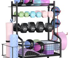 Multifunctional Weight & Fitness Equipment Rack