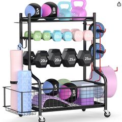 Multifunctional Weight & Fitness Equipment Rack