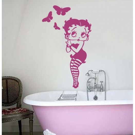 Betty wall sticker