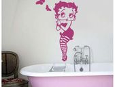 Betty wall sticker