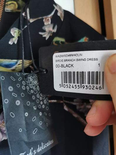 BNWT - Ted baker birdie branch swing dress UK 8