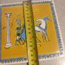 SET OF 2 Vintage Hand Made Smaltotechniki WALL HANGING Colorful Ceramic . Image 2
