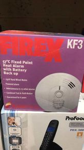 Mains Heat Alarm with Battery Back Up