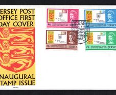 1969 Jersey Independence of Jersey Mail Office Commemorative Stamps First Day Cover (FDC)