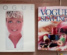 Two Vintage Vogue Books