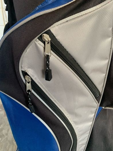 Blue Spalding Golf bag With removable rain-cover