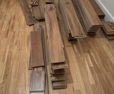 Laminate wood flooring