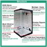Indoor Hydroponics Grow Room Tent Growing Tent For Indoor Greenhouse Growing Plants Image 2