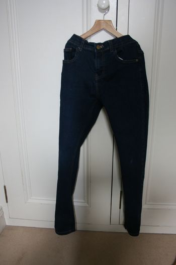 Boys Skinny Leg Denim Jeans with Stretch Age 10 - 11 Years Like New