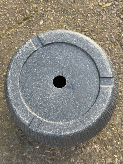 Apta Weben High Planter x 2   ( Grey Colour ) H54cm x D39cm