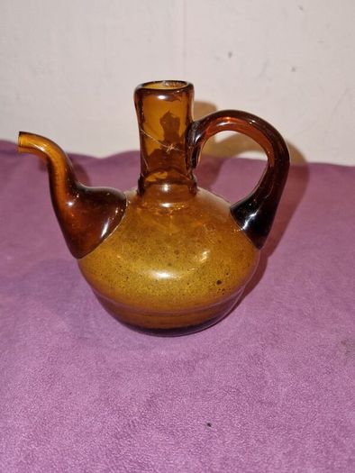 Vintage hand blown Spainish jug