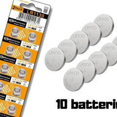10x KOONENDA AG10 Alkaline Button Batteries 1.5V LR1130
