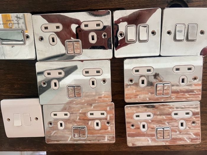 Electric switches and sockets