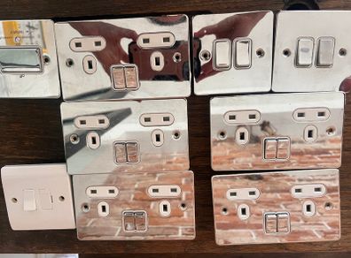 Electric switches and sockets